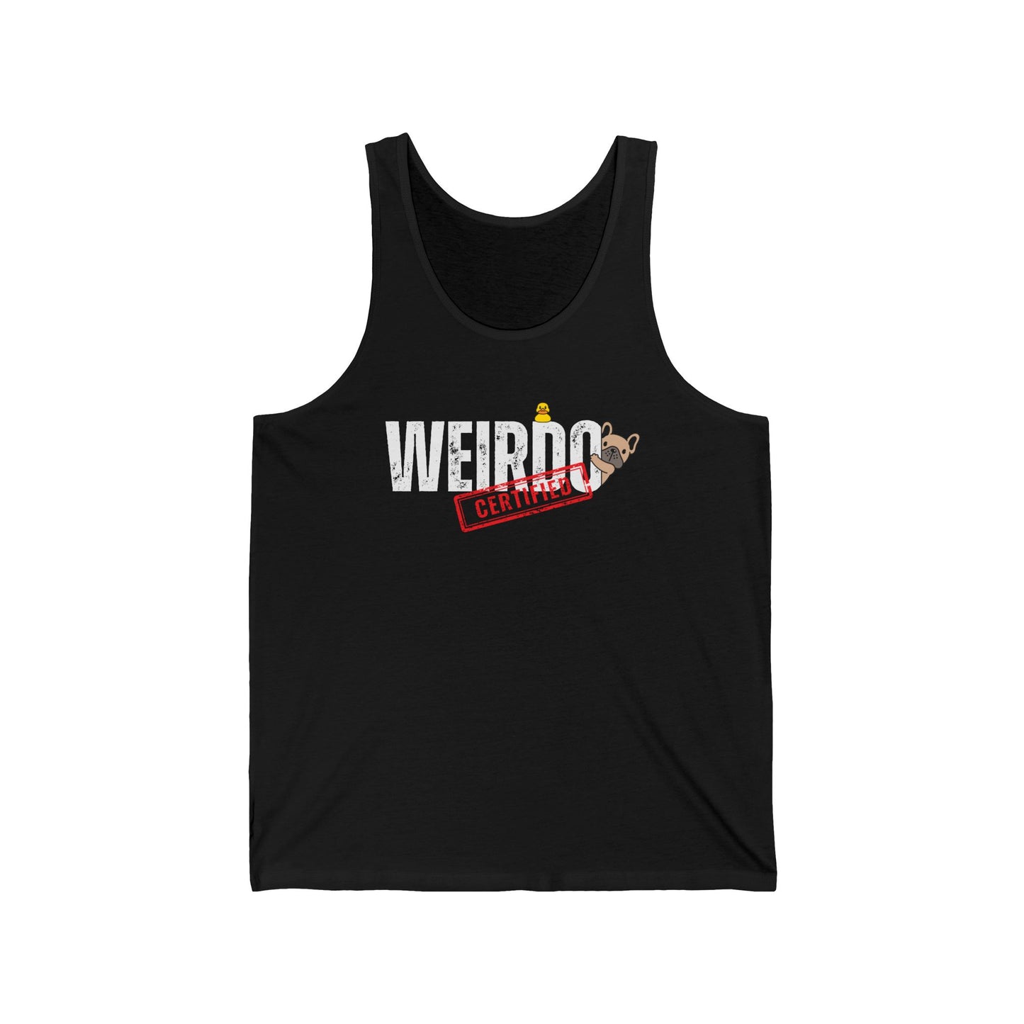 Weirdo certified Unisex Jersey Tank