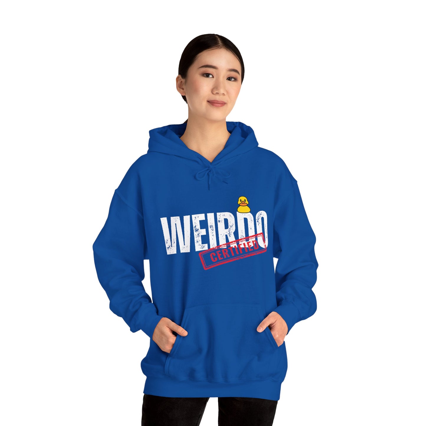 Weirdo Certified of Unisex Heavy Blend™ Hooded Sweatshirt