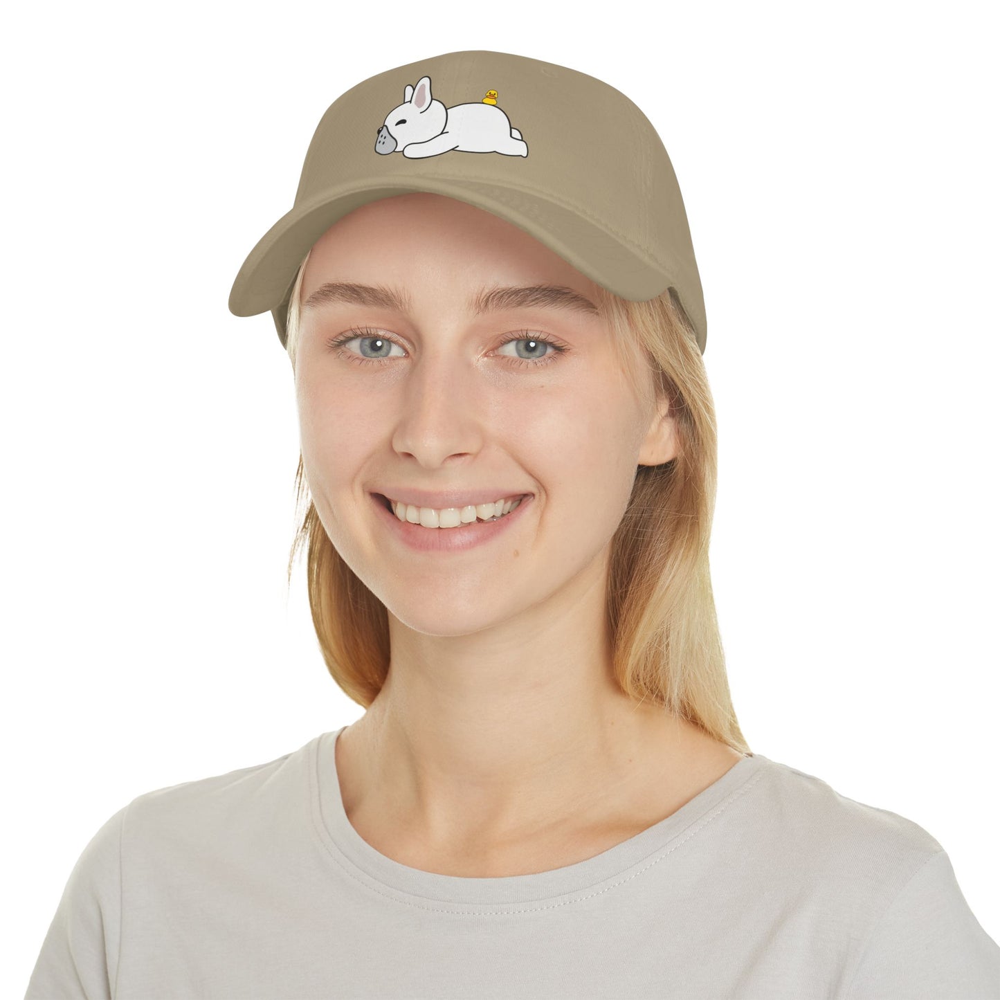 Dog sleep Low Profile Baseball Cap