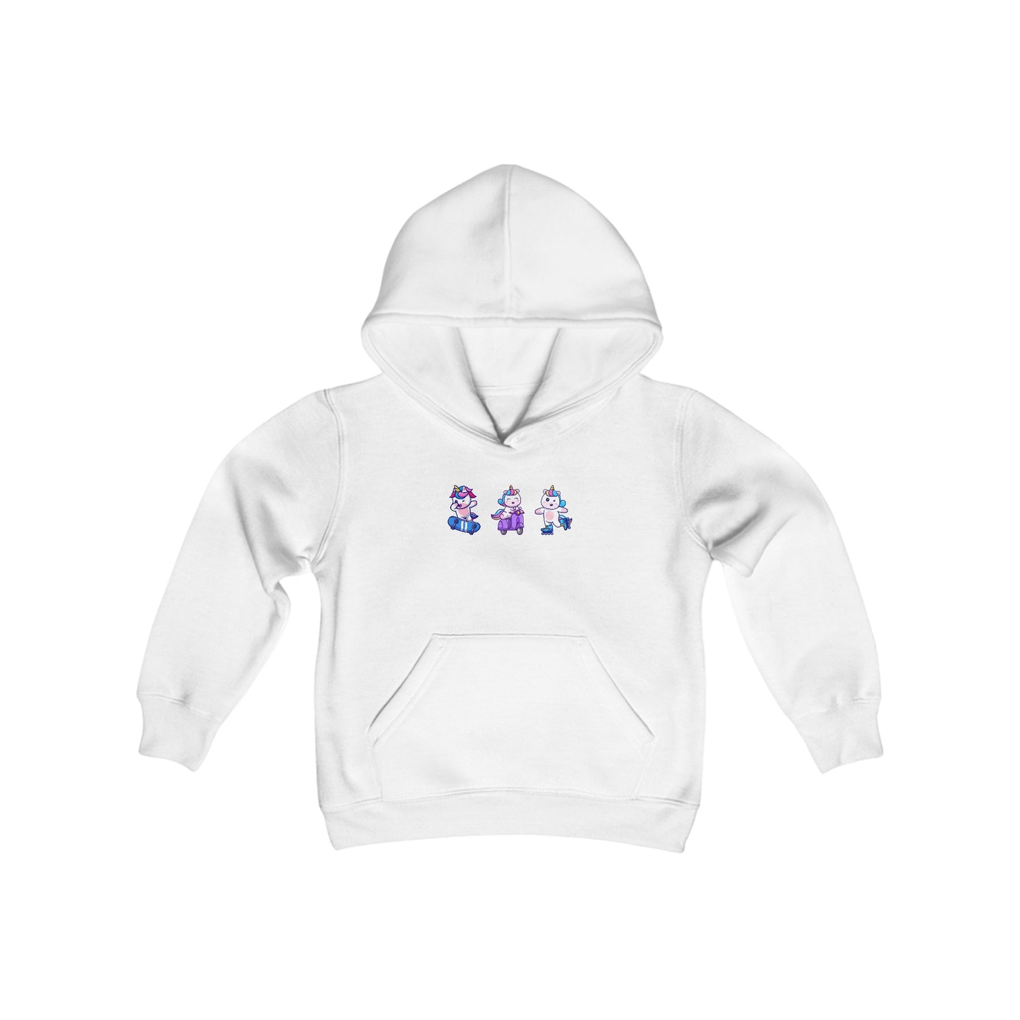 Unicorn Youth Heavy Blend Hooded Sweatshirt