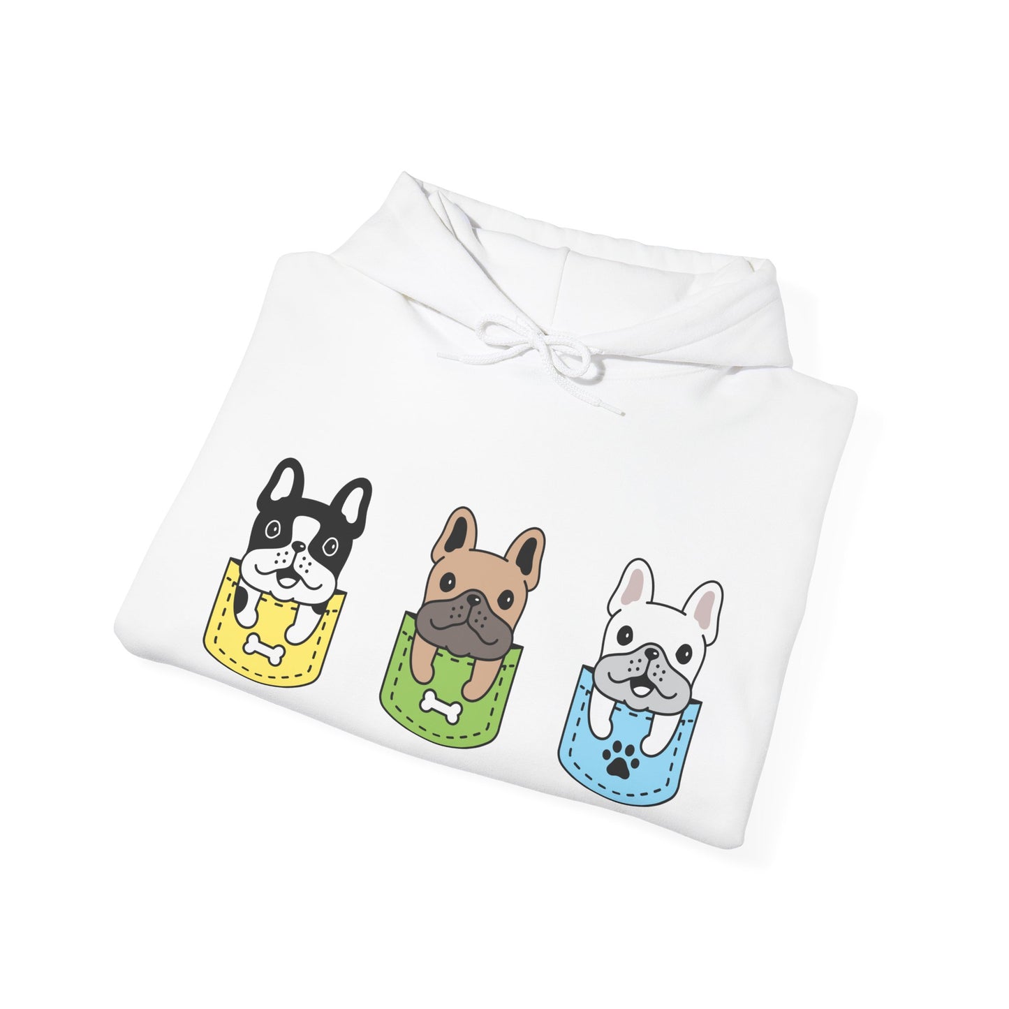 Pocket dog of Unisex Heavy Blend™ Hooded Sweatshirt