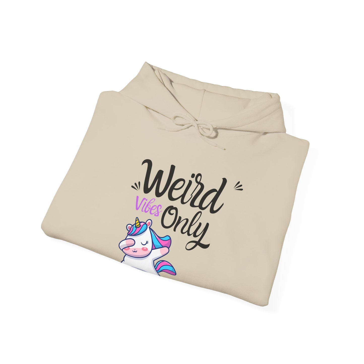 Weird vibes only of Unisex Heavy Blend™ Hooded Sweatshirt