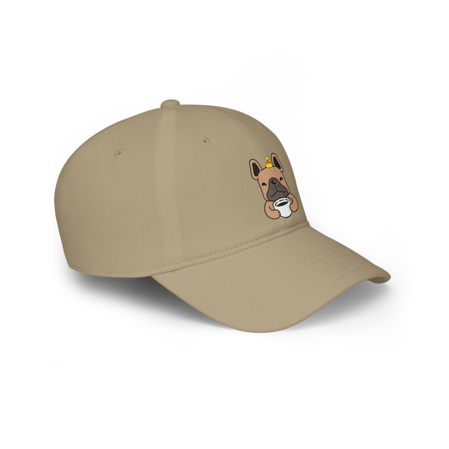 Dog coffee Profile Baseball Cap