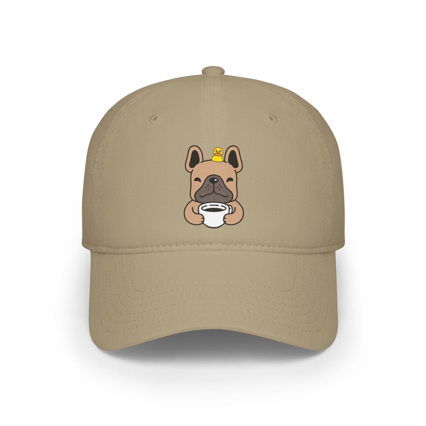 Dog coffee Profile Baseball Cap