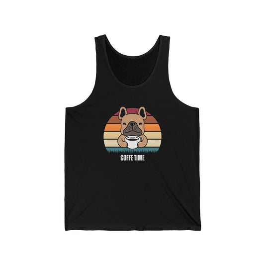 Coffee time Unisex Jersey Tank