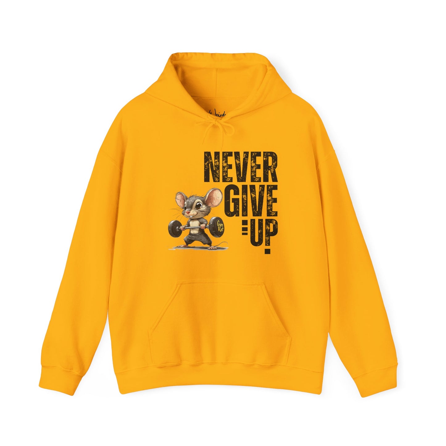 Never give up of Unisex Heavy Blend™ Hooded Sweatshirt