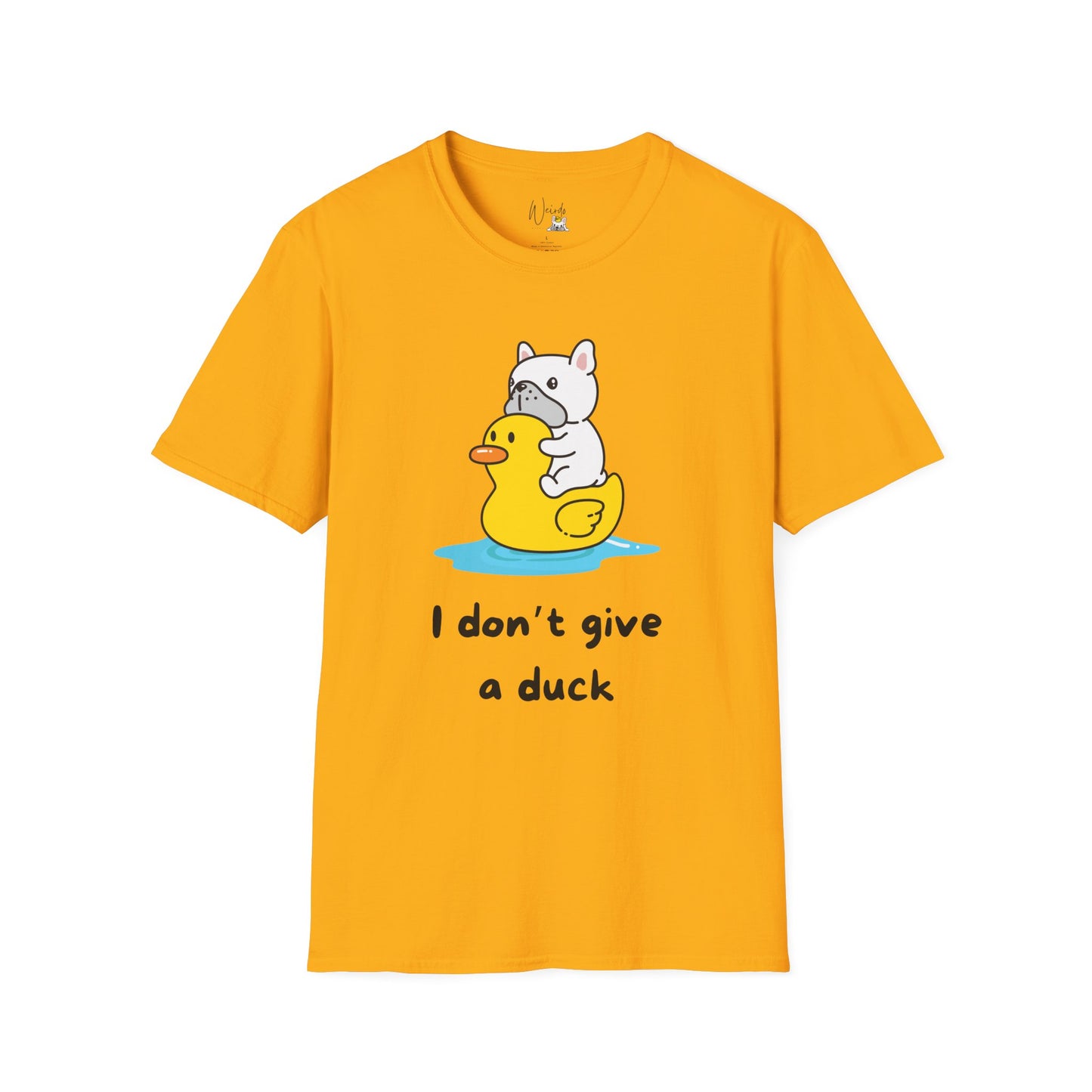 I dont give a duck Unisex Softstyle T-Shirt