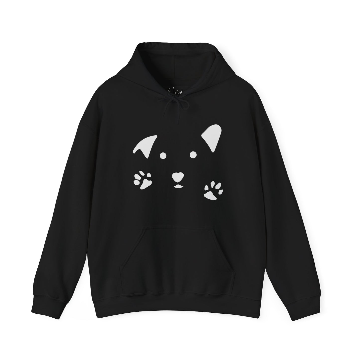 Dog paw of Unisex Heavy Blend™ Hooded Sweatshirt