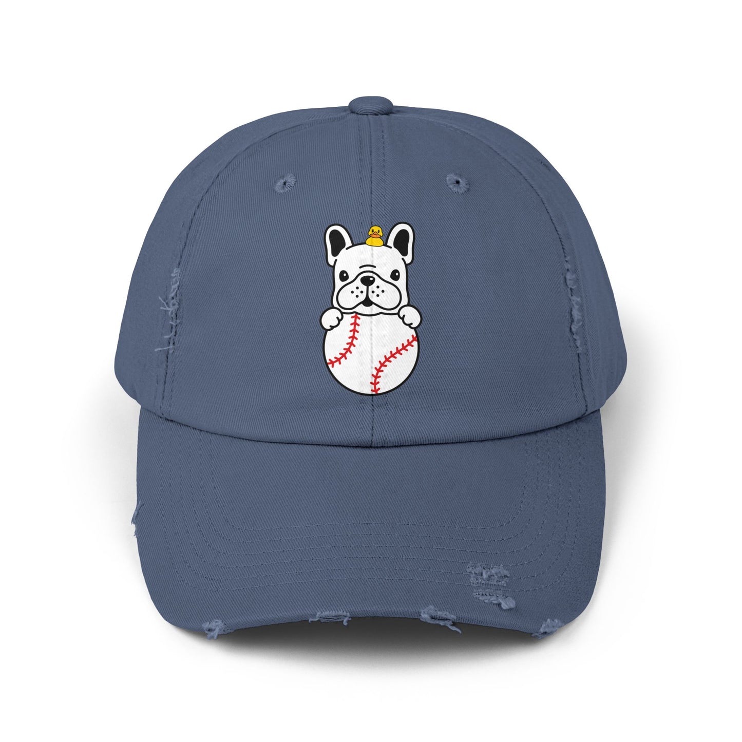 Dog baseball Unisex Distressed Cap