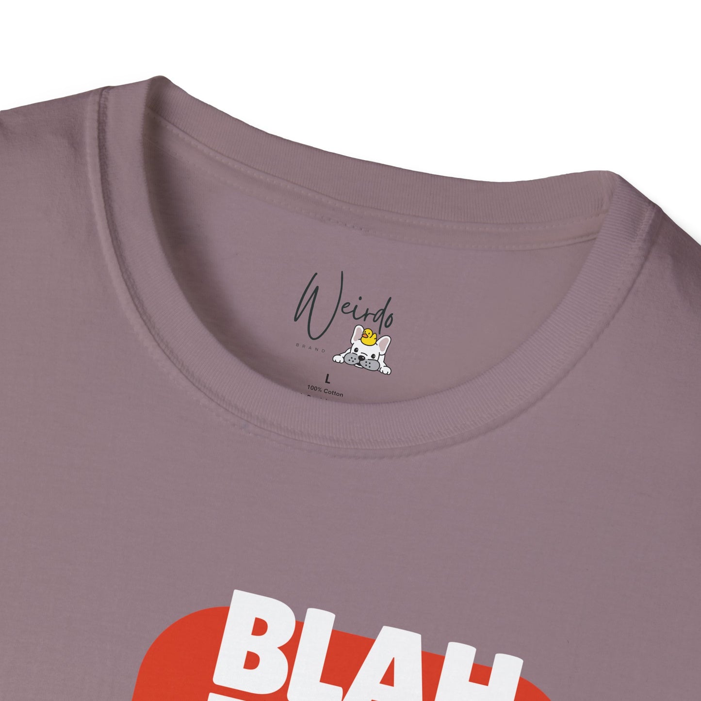 Blah blah blah Unisex Softstyle T-Shirt