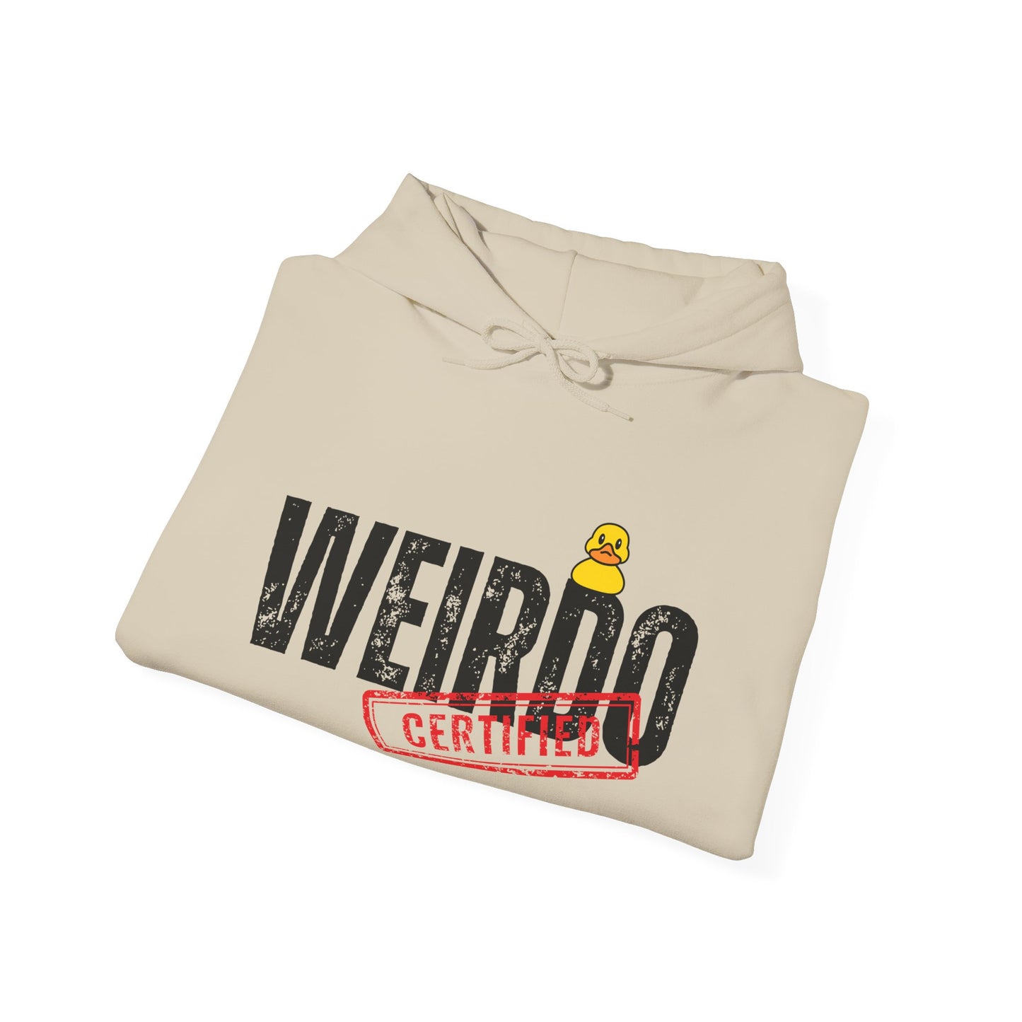 Weirdo Certified of Unisex Heavy Blend™ Hooded Sweatshirt