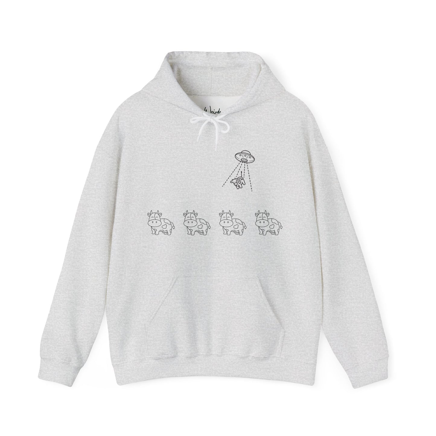 Ovni cow of Unisex Heavy Blend™ Hooded Sweatshirt