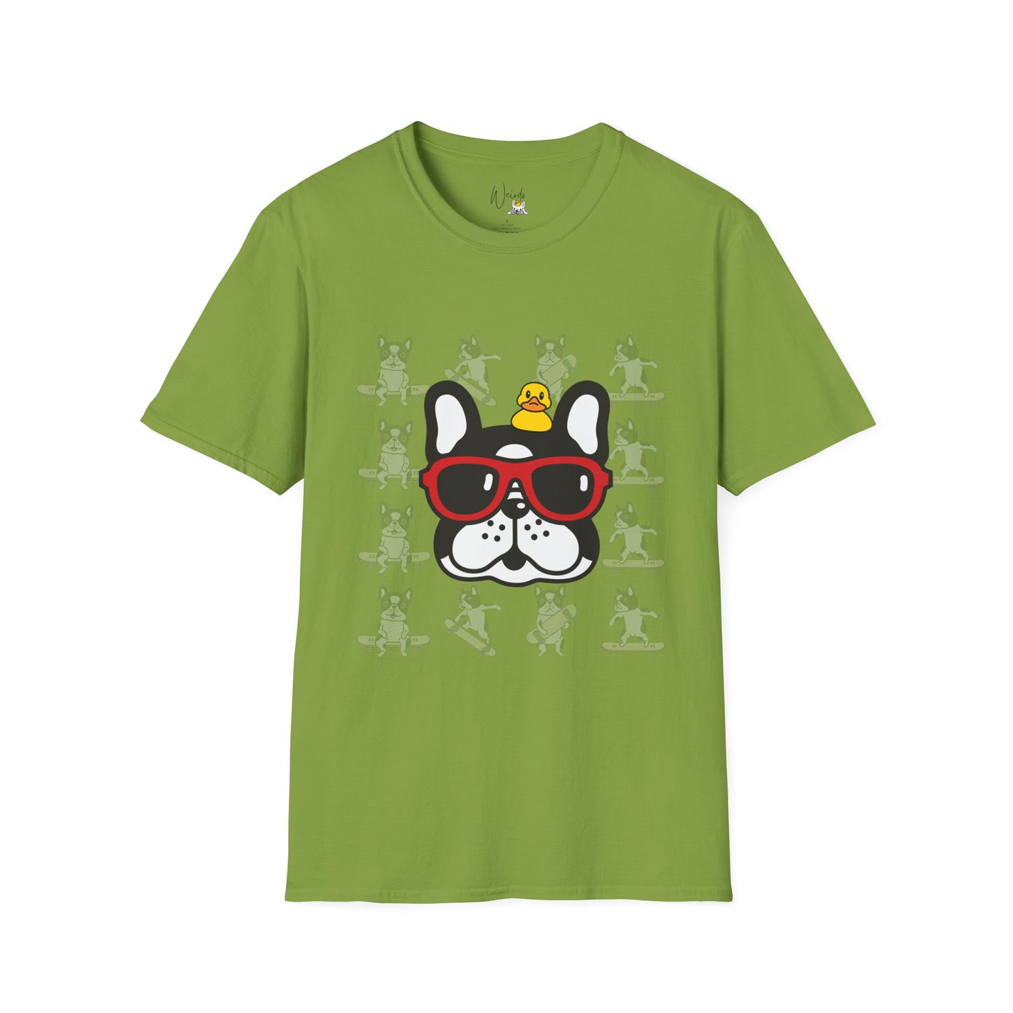 Dog skate Unisex Softstyle T-Shirt