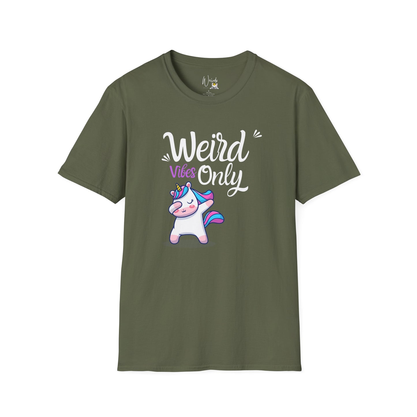 Weird vibes only Unisex Softstyle T-Shirt