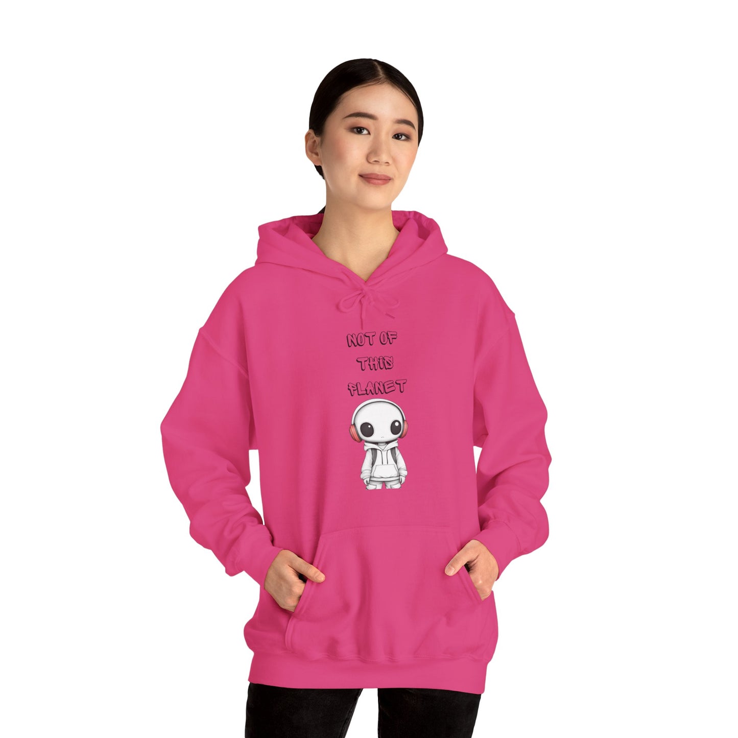 Not of this planet of Unisex Heavy Blend™ Hooded Sweatshirt