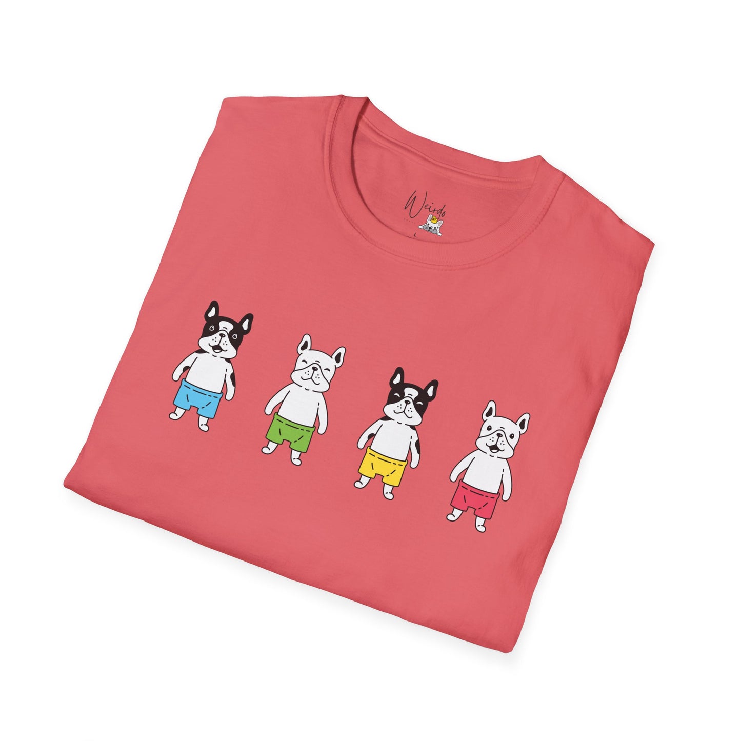 Dog in swimwear Unisex Softstyle T-Shirt