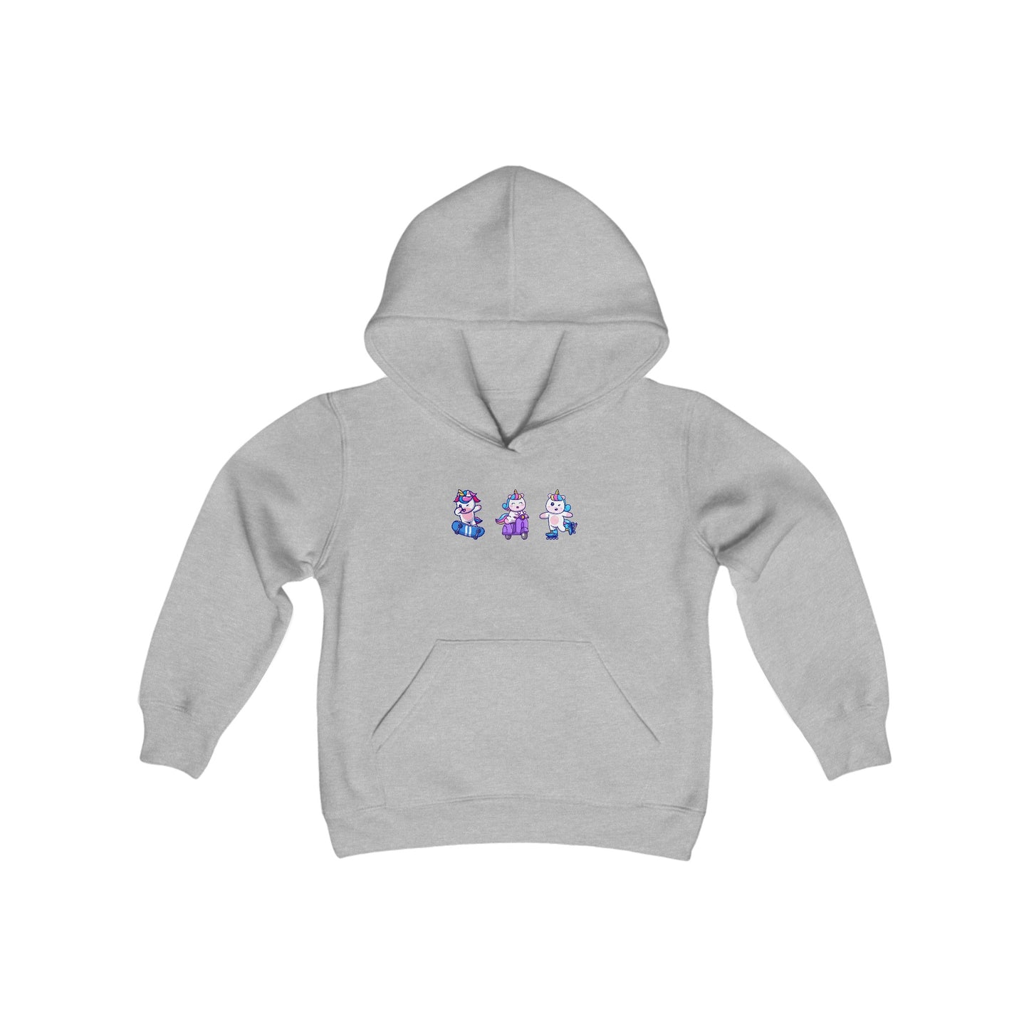 Unicorn Youth Heavy Blend Hooded Sweatshirt