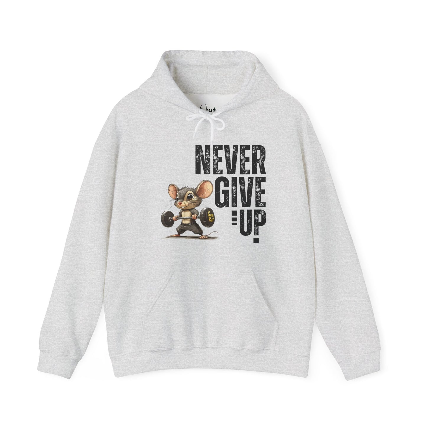 Never give up of Unisex Heavy Blend™ Hooded Sweatshirt