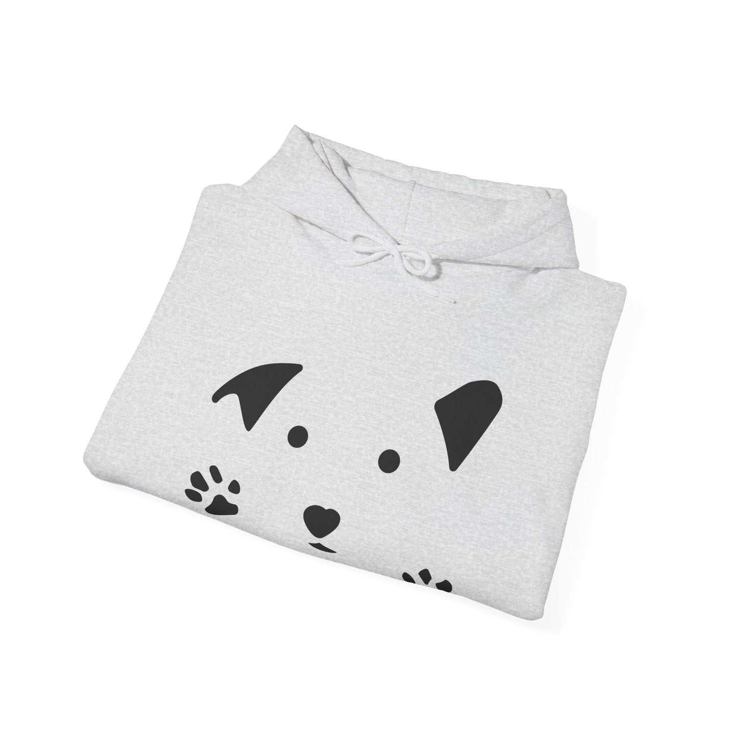 Dog paw of Unisex Heavy Blend™ Hooded Sweatshirt