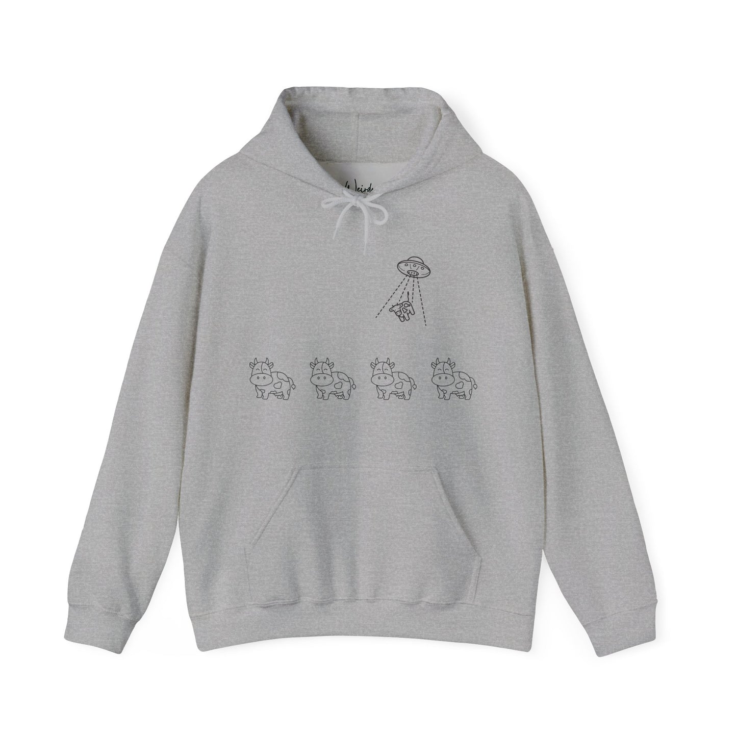 Ovni cow of Unisex Heavy Blend™ Hooded Sweatshirt