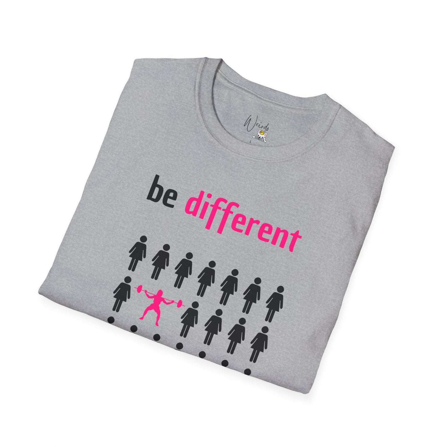 Be different Unisex Softstyle T-Shirt