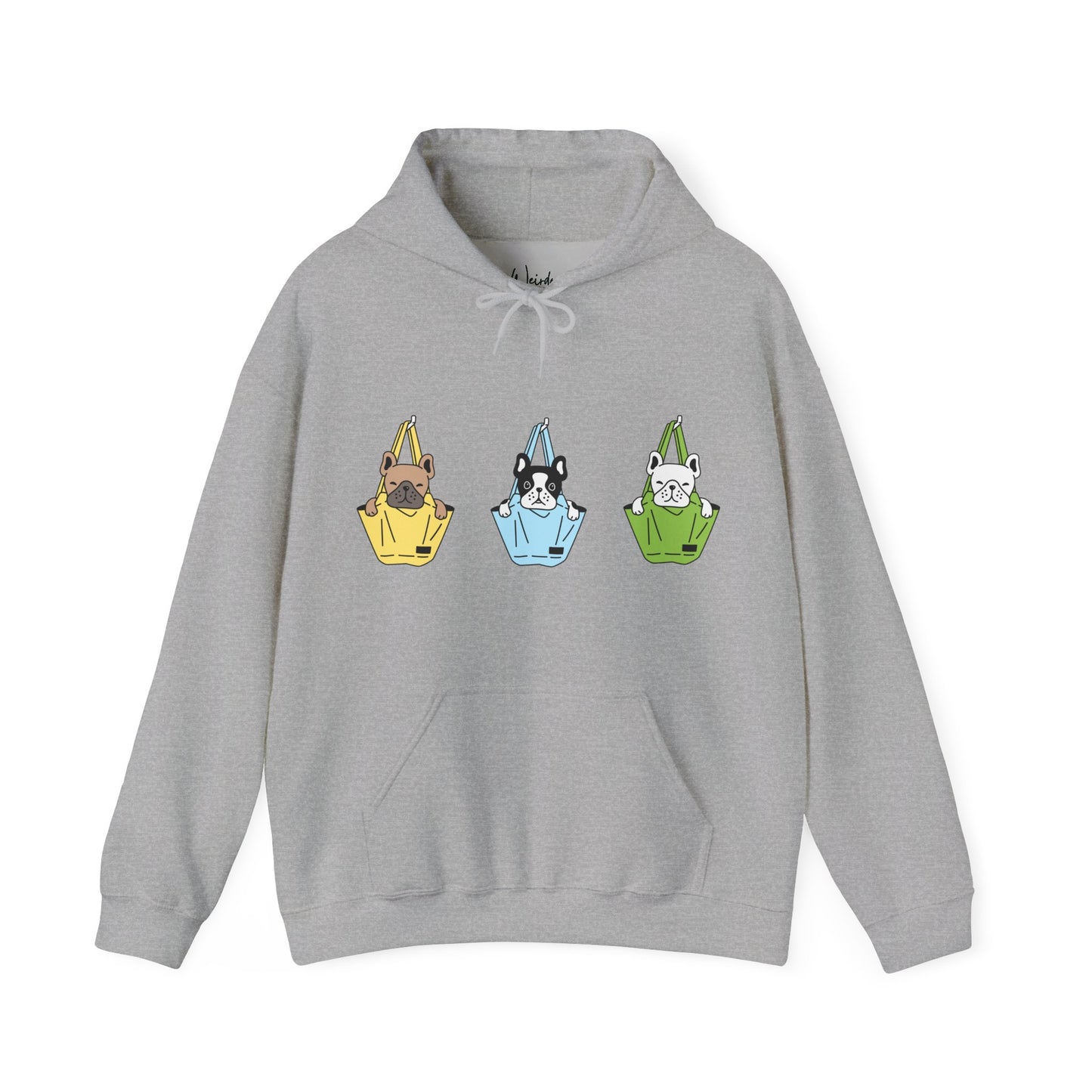 dog wallet of Unisex Heavy Blend™ Hooded Sweatshirt