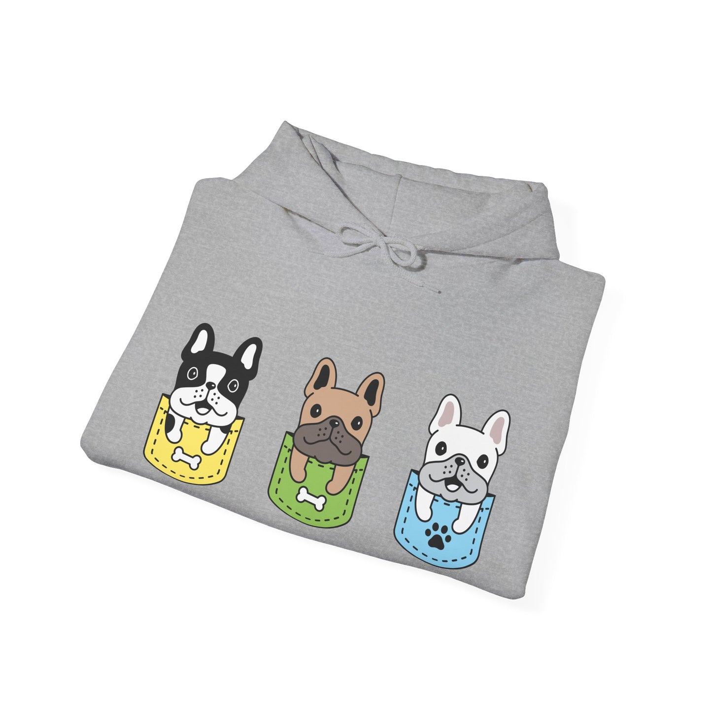 Pocket dog of Unisex Heavy Blend™ Hooded Sweatshirt