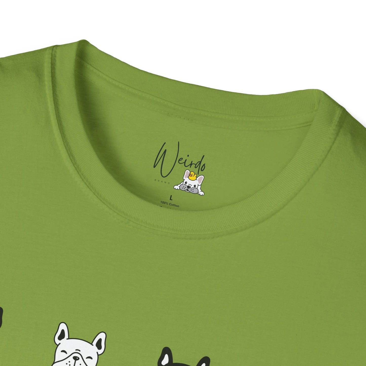 Dog in swimwear Unisex Softstyle T-Shirt