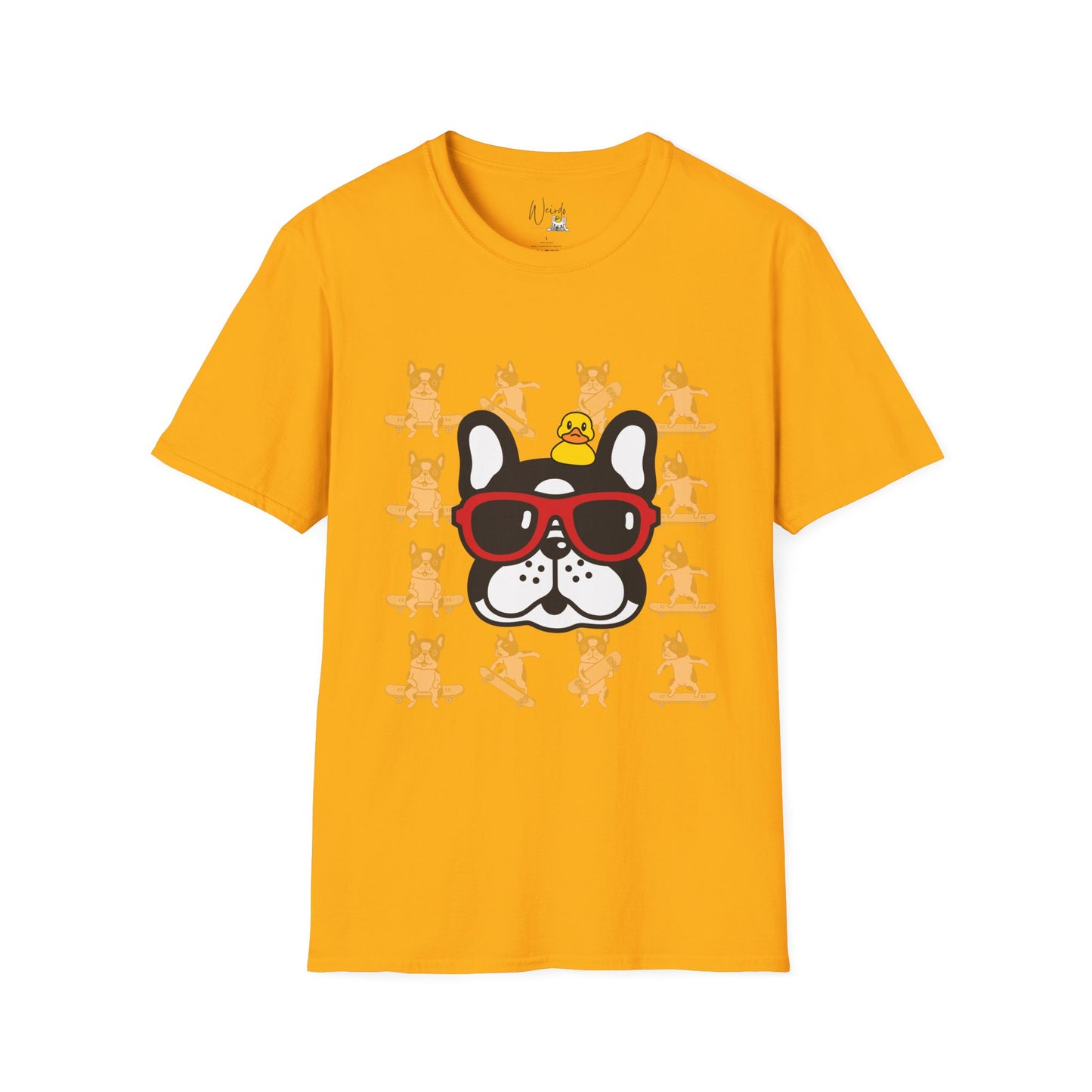 Dog skate Unisex Softstyle T-Shirt