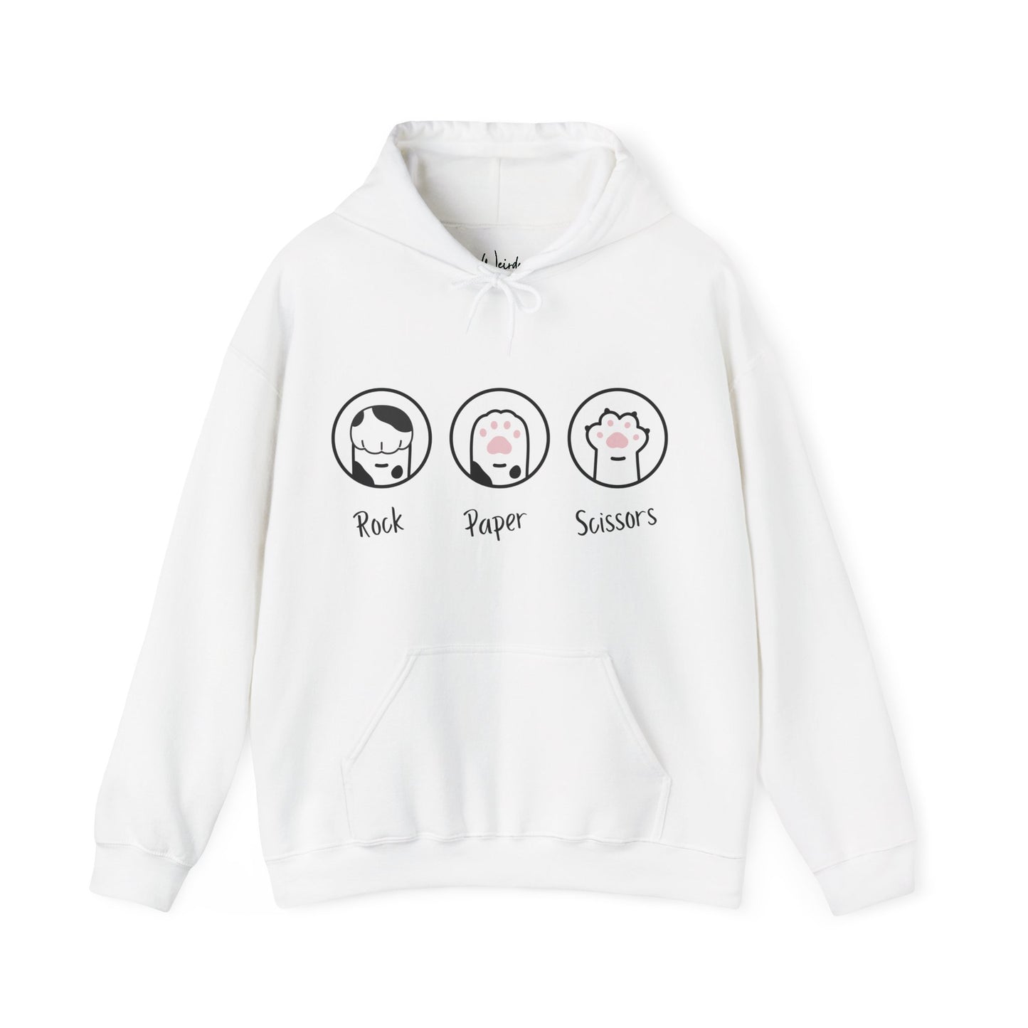 Rock paper scissors of Unisex Heavy Blend™ Hooded Sweatshirt