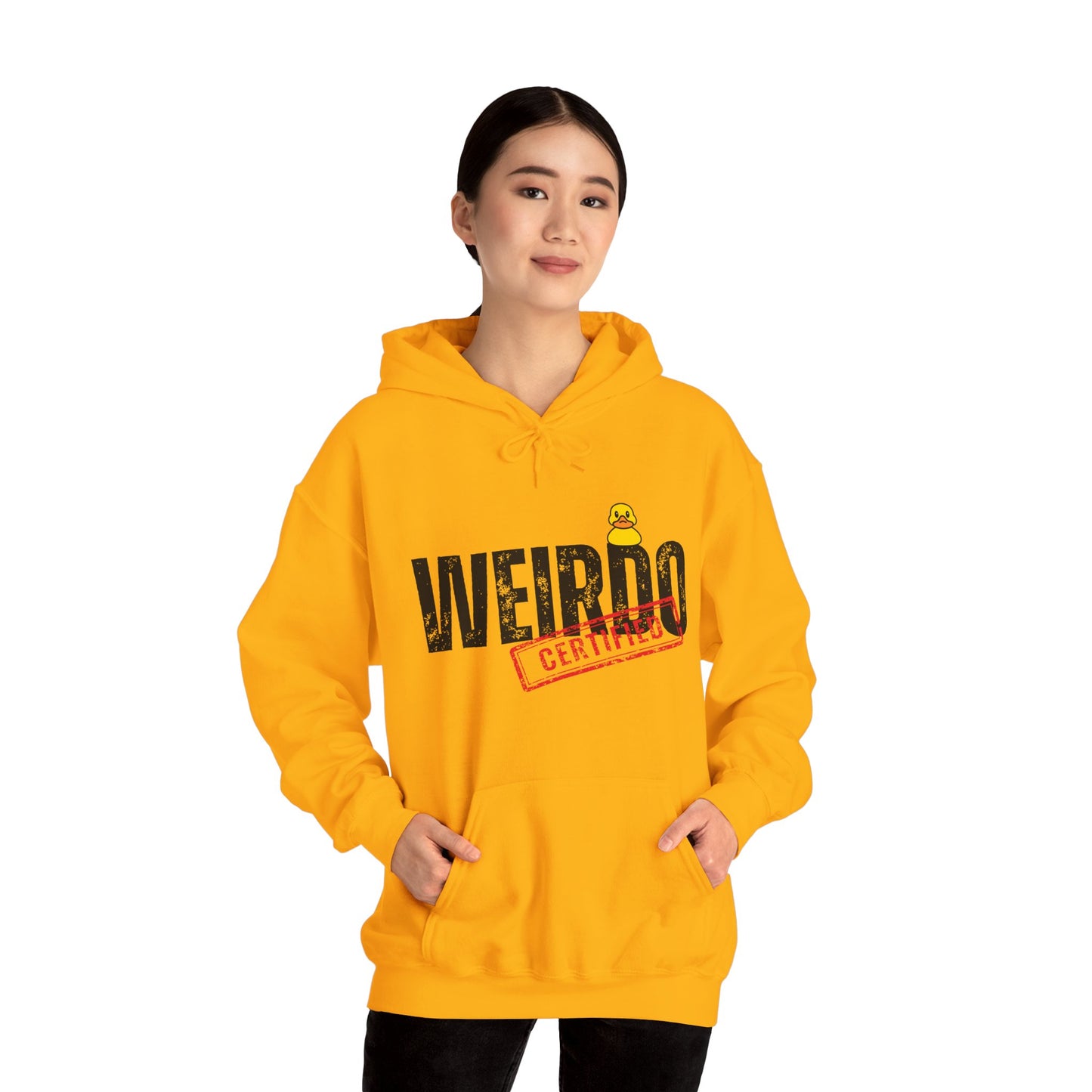 Weirdo Certified of Unisex Heavy Blend™ Hooded Sweatshirt