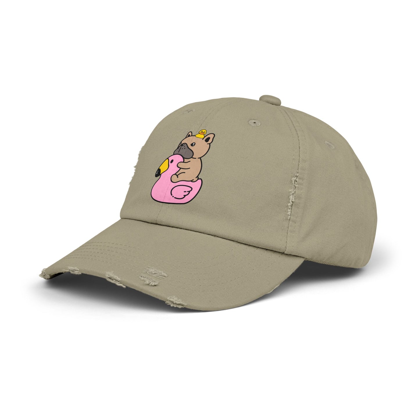 Dog pelican Unisex Distressed Cap