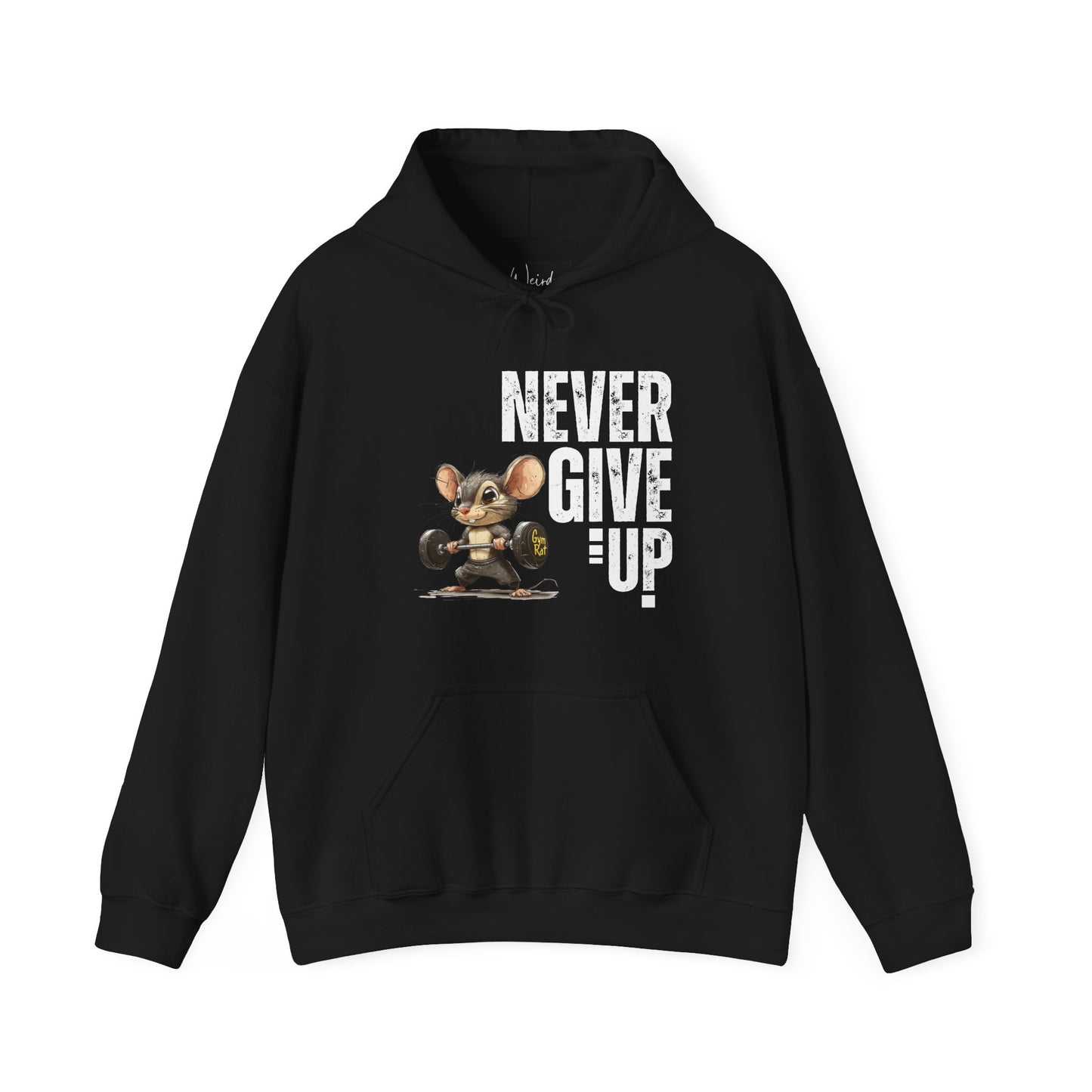 Never give up of Unisex Heavy Blend™ Hooded Sweatshirt