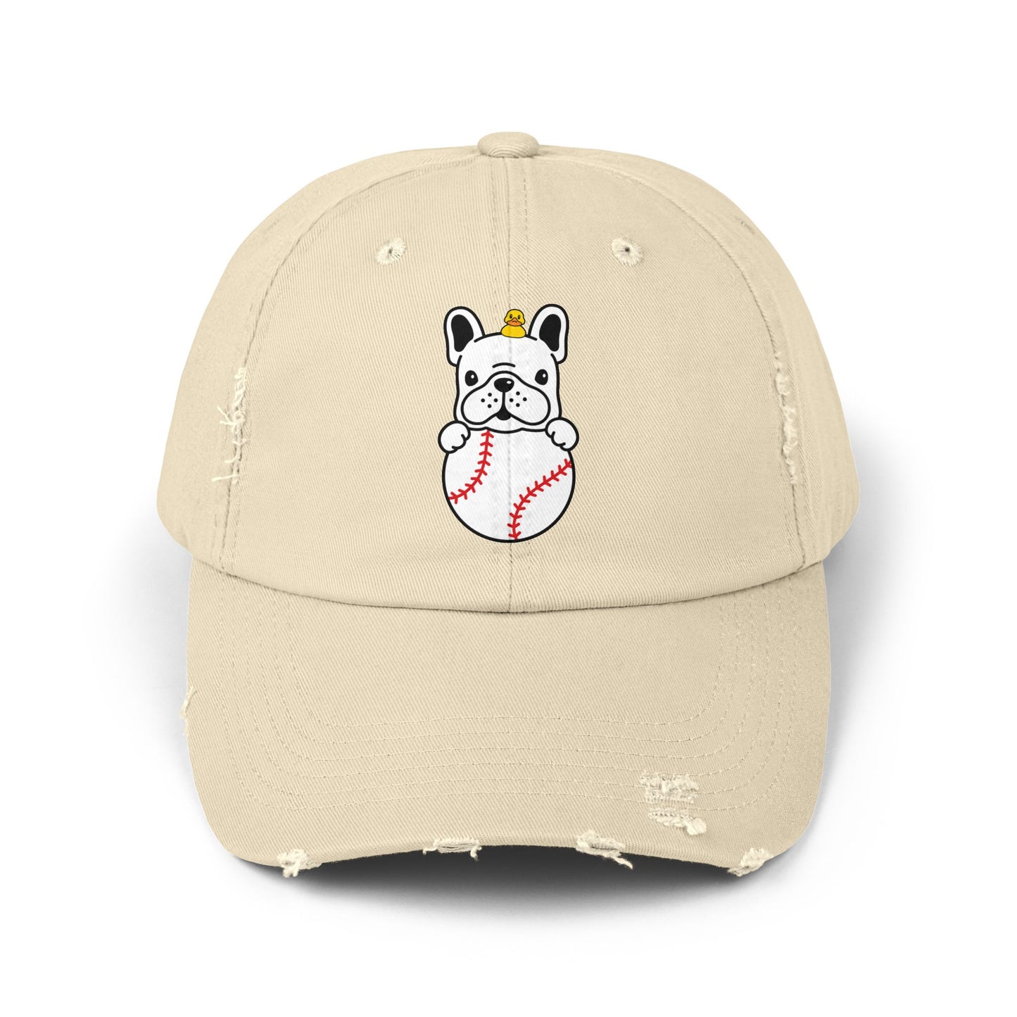 Dog baseball Unisex Distressed Cap