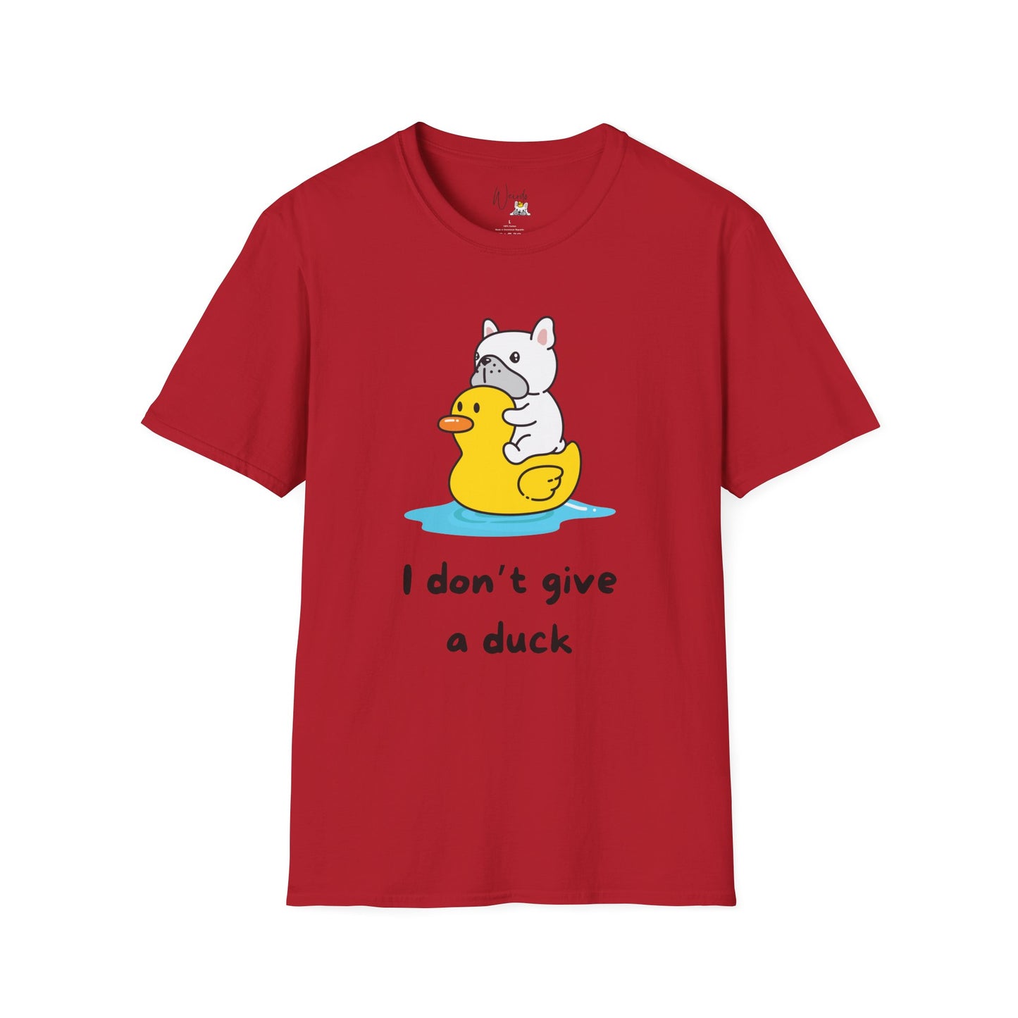 I dont give a duck Unisex Softstyle T-Shirt