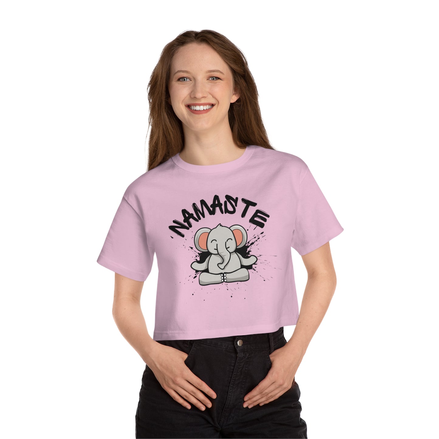 Namaste Champion Women's Heritage Cropped T-Shirt