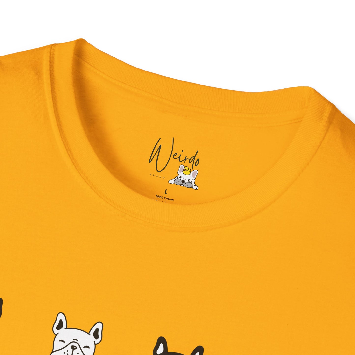 Dog in swimwear Unisex Softstyle T-Shirt