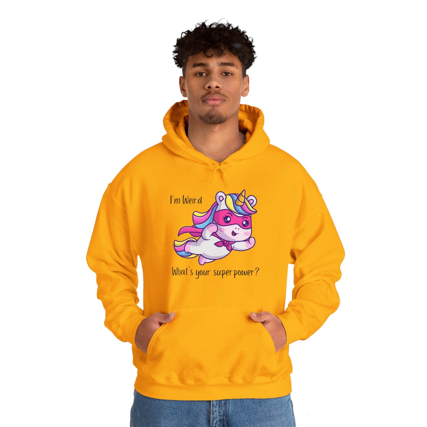 Whats your superpower of Unisex Heavy Blend™ Hooded Sweatshirt