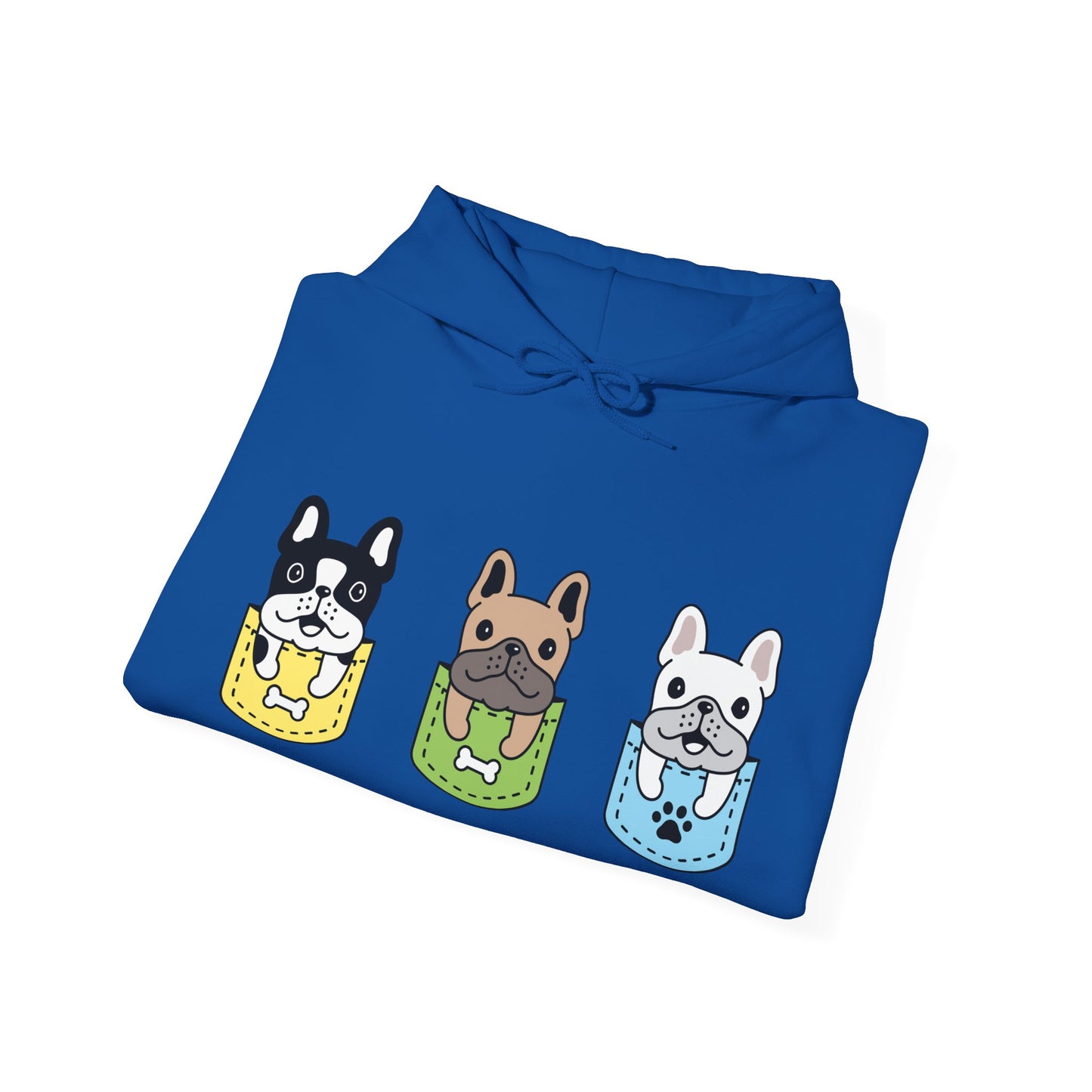 Pocket dog of Unisex Heavy Blend™ Hooded Sweatshirt