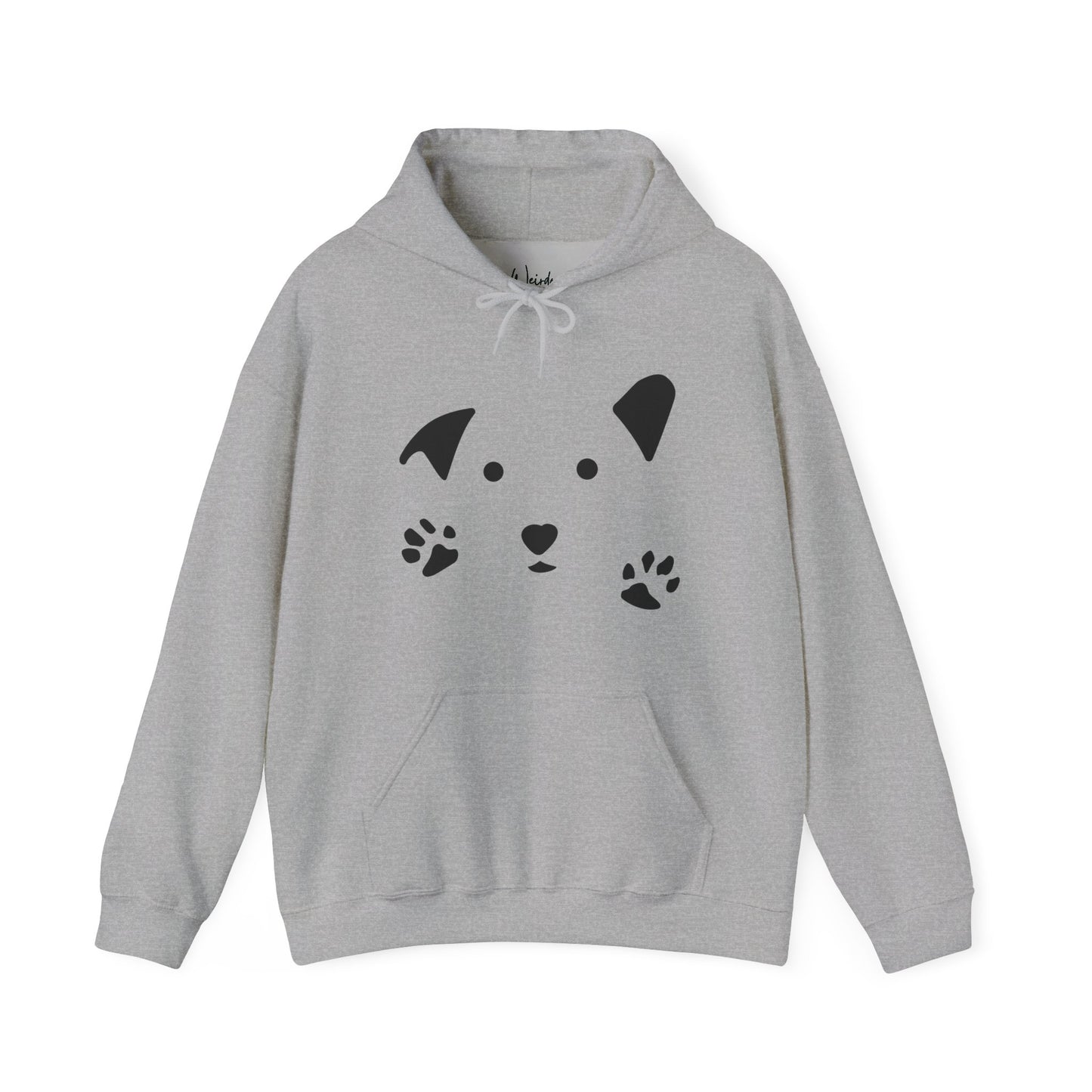 Dog paw of Unisex Heavy Blend™ Hooded Sweatshirt