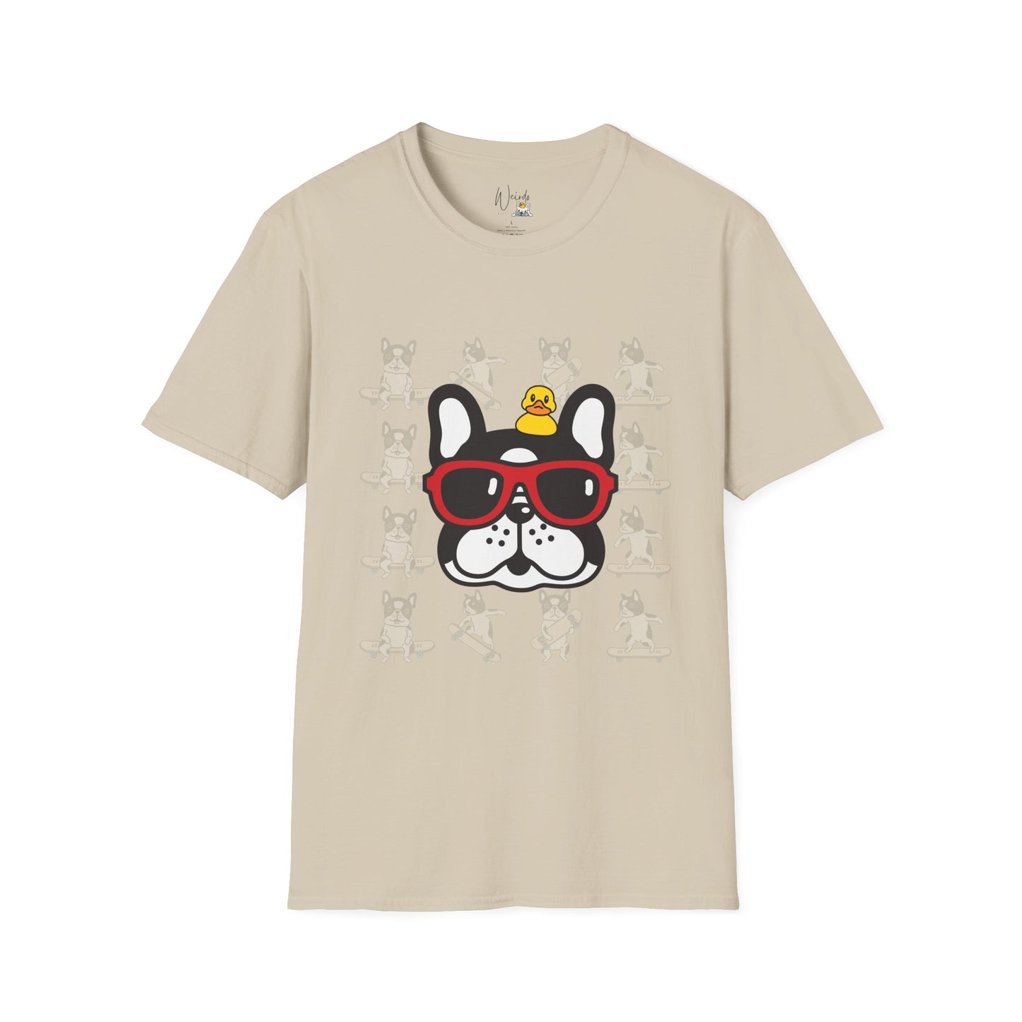 Dog skate Unisex Softstyle T-Shirt