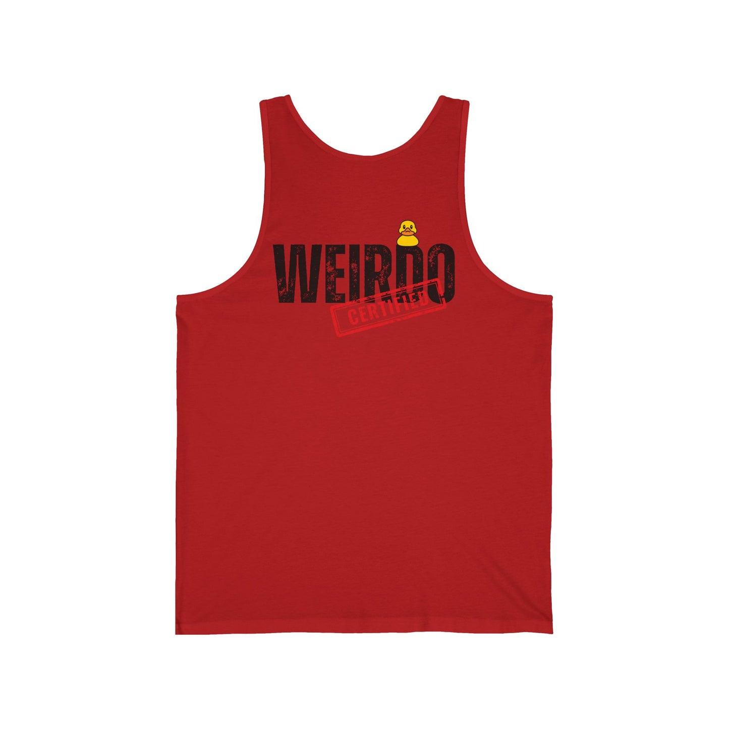 Logo + Weirdo certified Unisex Jersey Tank