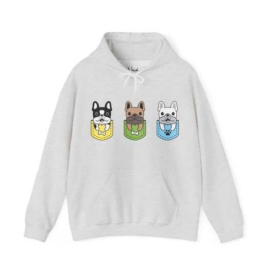 Pocket dog of Unisex Heavy Blend™ Hooded Sweatshirt