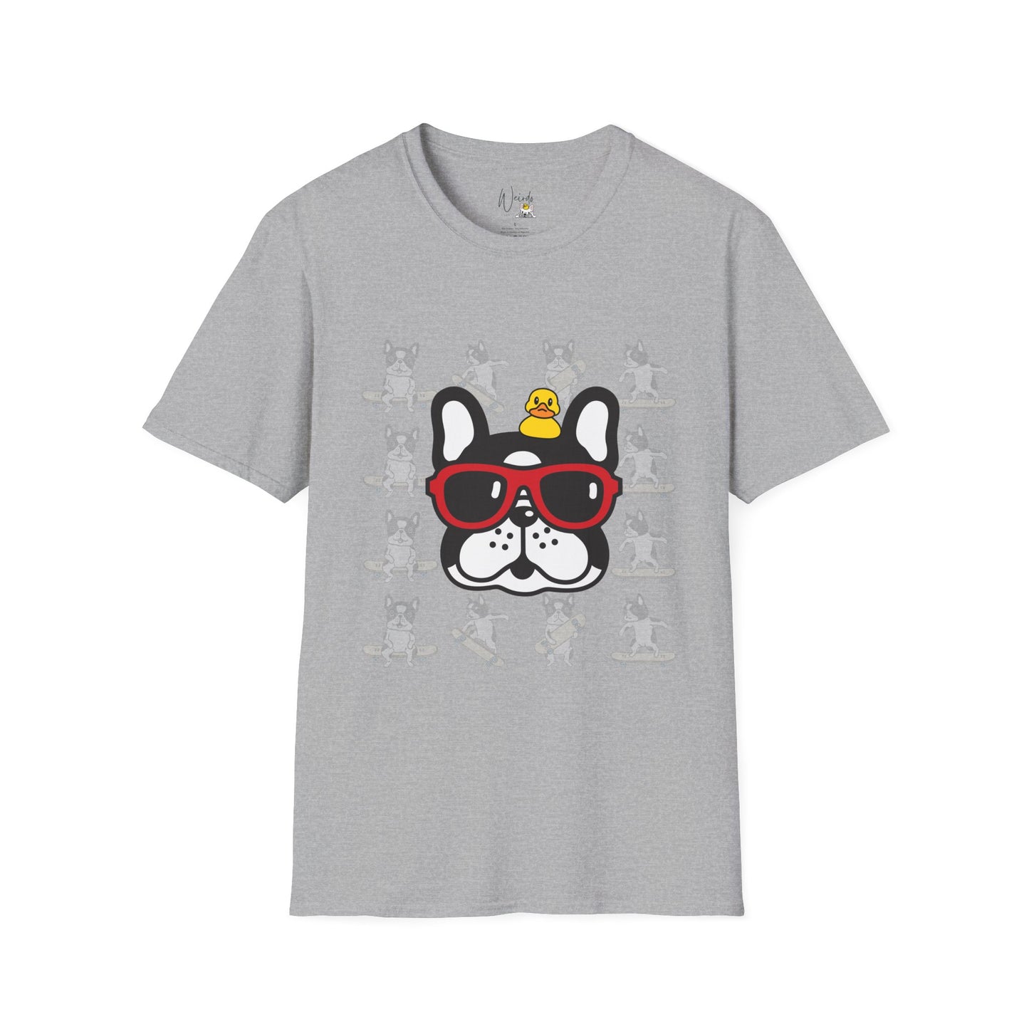 Dog skate Unisex Softstyle T-Shirt