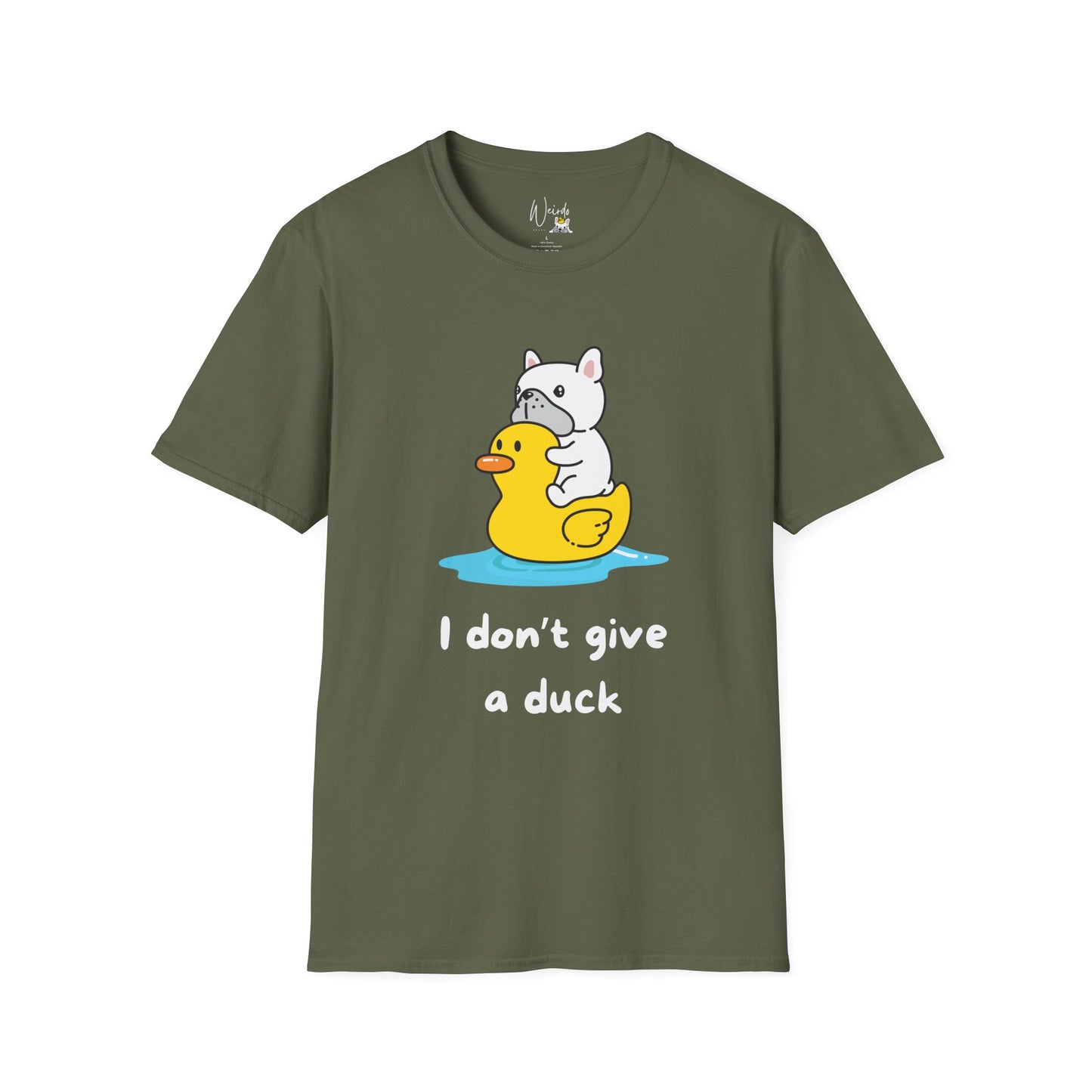 I dont give a duck Unisex Softstyle T-Shirt