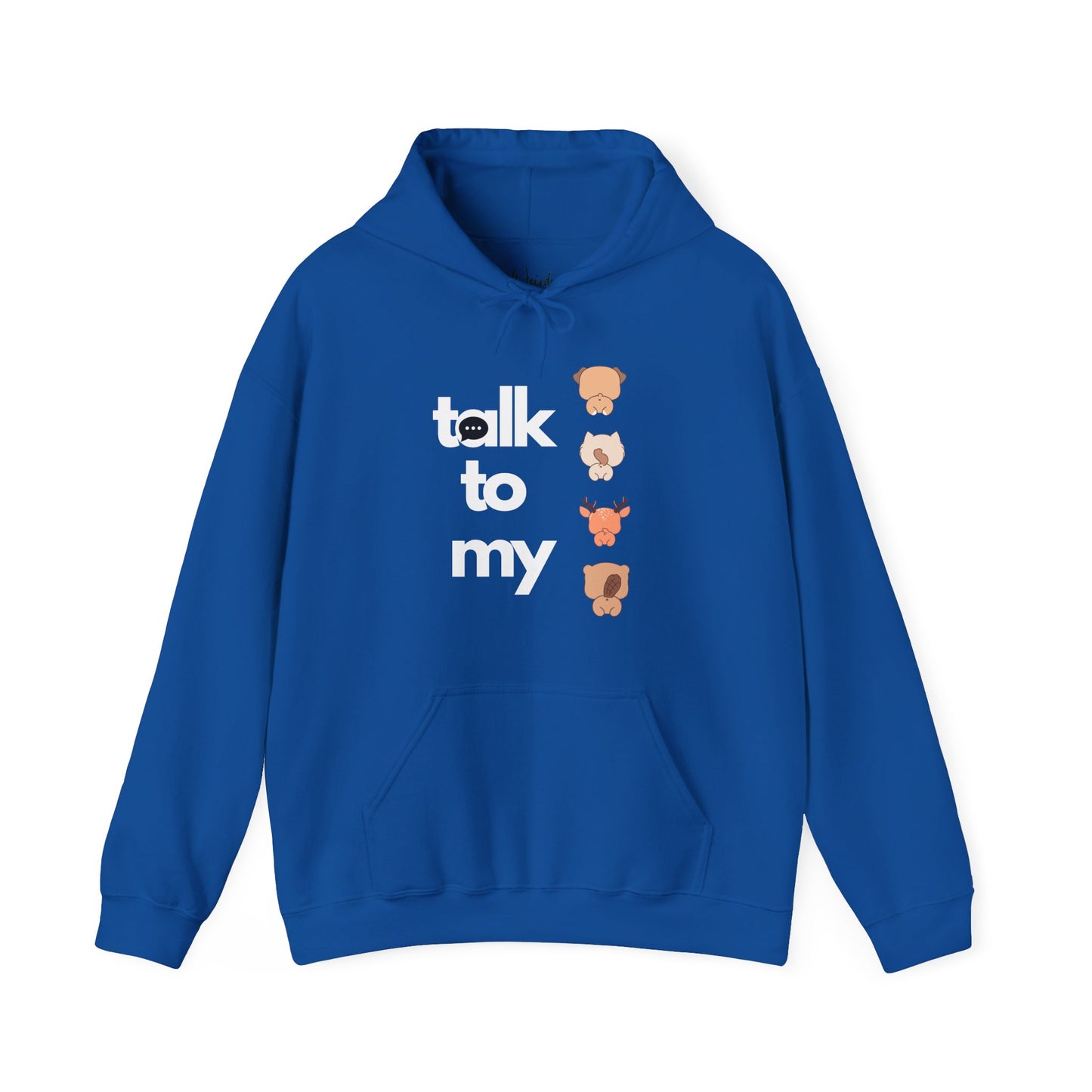 Talk to my of Unisex Heavy Blend™ Hooded Sweatshirt